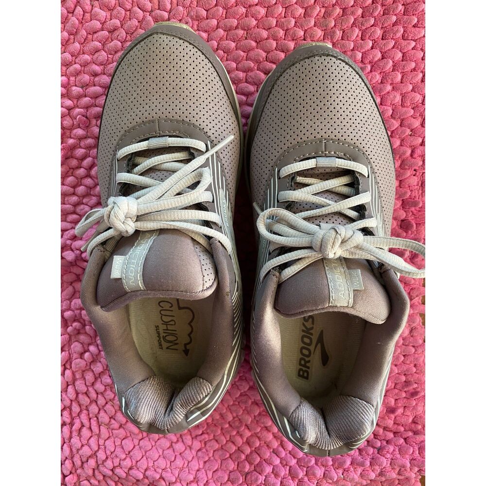 Brooks Addiction Walker Suede 2 Womens Size 9 Brown Comfort Shoes Sneakers